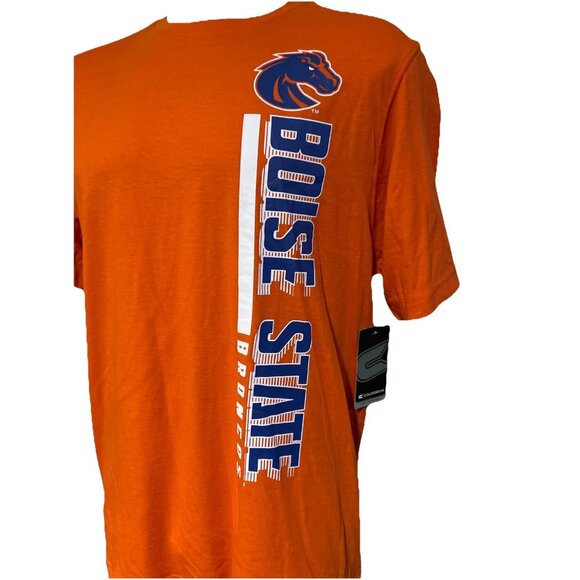 New BSU Boise State University Broncos Colosseum Orange Shirt Mens  L - Picture 2 of 8